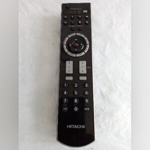 HITACHI Black Remote Control for Video Games & Consoles Model # CLU-4317A
